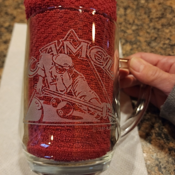 Luminarc Joe Camel Pool Player Beer Mug - Picture 2 of 7